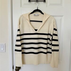 Zara Striped Sweater - Size S